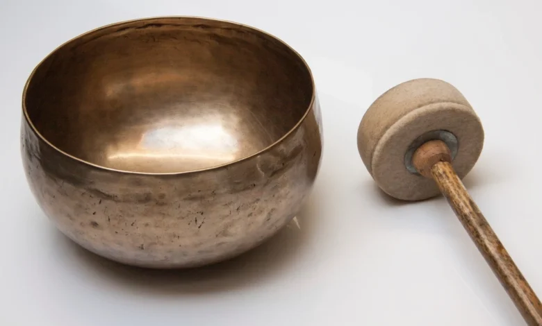 Free singing bowl set white