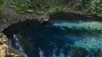 Blue Pool, Oregon